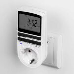 Digital Timer Switch Manufacturer - 220V 24 Hour Cyclic Programmable Socket