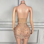 Backless Sexy Dress Factory - OEM/ODM Novance Y3999 Halter Night Club Cocktail Party Chic
