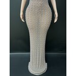 Transparent Mesh Evening Dress Manufacturer - OEM/ODM Novance Y9 Sexy Women's Party Chic Crystals