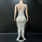 Plus Size Evening Dress Factory - OEM/ODM Novance Y5475 Trending Luxury One Shoulder Night Club