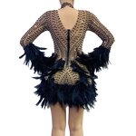 Plus Size Women's Clothing Factory - OEM/ODM Novance Summer 2023 Diamond Luxury Ball Short Robe