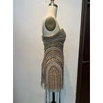 Dropshipping Clothes Manufacturer - OEM/ODM NOVANCE F3257 2024 Sexy Club Halter Tassel Dress