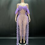 Custom Apparel Manufacturer - OEM/ODM Novance Y4327 Embroidered Flowers Goddess Temperament Sexy Ladies