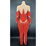 Elegant Dresses Manufacturer - OEM/ODM Nocance Y2341-A 2022 Tassel Pregnancy Sexy Club Plus Size