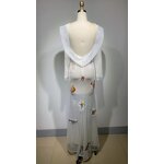 New Dress Manufacturer - OEM/ODM NOVANCE 2023 Underwater World Sexy Backless Evening Gown Silver