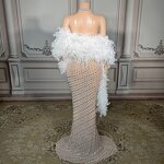 Plus Size Clubbing Dress Manufacturer - OEM/ODM Novance Y5224 With Crystals Chic Halter Evening Dresses