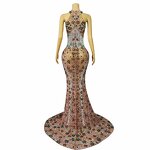 Top Selling Prom Dress Manufacturer - OEM/ODM Novance Y4214 Rhinestones Tassels Elegant Long Mermaid