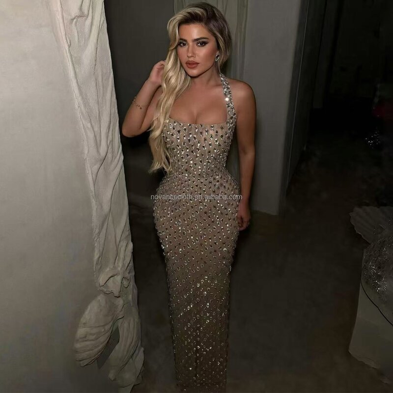 Transparent Club Dress Manufacturer - OEM/ODM Novance Y5398 Prom Gown Luxurious Modest Evening Dress