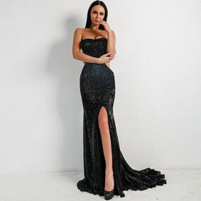 Elegant Cocktail Dress Manufacturer - OEM/ODM Off Shoulder Long Sexy Party for Lady