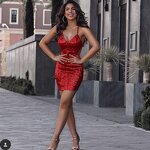 New Style Dress Factory - OEM/ODM Red Sleeveless Backless Bondage Party One Piece