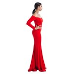 Women's Fashion Dress Manufacturer - OEM/ODM Red Sexy Off Shoulder Long Tube Beading Evening