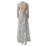 New Fashion Evening Dress Manufacturer - OEM/ODM 2018 Long Sleeve Backless Sparkling Luxury