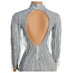 Popular Women's Fashion Manufacturer - OEM/ODM Novance Y2066 Handmade Diamond Tassel Bodycon Mini High