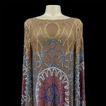 Summer Dress Manufacturer - OEM/ODM NOVANCE Y2252-B 2022 Colored Diamond Pattern Tassels Rhinestone