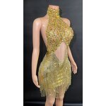 Evening Gown Manufacturer - OEM/ODM Novance Trending Sexy Club Dress Rhinestone