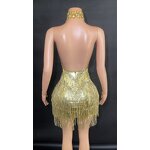 Evening Gown Manufacturer - OEM/ODM Novance Trending Sexy Club Dress Rhinestone