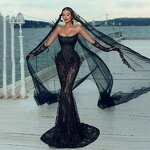 Casual Dresses Factory - OEM/ODM Novance F3314 Elegant Formal Sexy Night Wholesale Long Dresses