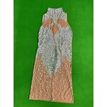 Top Selling Products Factory - OEM/ODM Novance Y4428 2025 Silver Rhinestones Club Fashion Mesh Halter