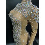 Factories for Sale Manufacturer - OEM/ODM NOVANC Sexy See Through Dazzling Laser Diamonds Long