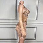 Backless Sexy Dress Factory - OEM/ODM Novance Y3999 Halter Night Club Cocktail Party Chic