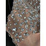 High Slit Prom Dress Factory - OEM/ODM Novance Y8 Sexy Luxury Fashionable Shining Rhinestone Long