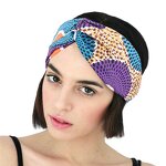 Headband Manufacturer - New Style African Printed Stretch Cotton Salon Make up