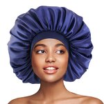 Sleeping Cap Manufacturer - 42 cm Large Size Satin Bonnets with Small Band