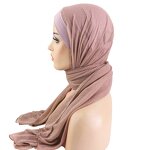 Muslim Headscarf Manufacturer - New Arrival Ethnic Solid Color Amira Hijab