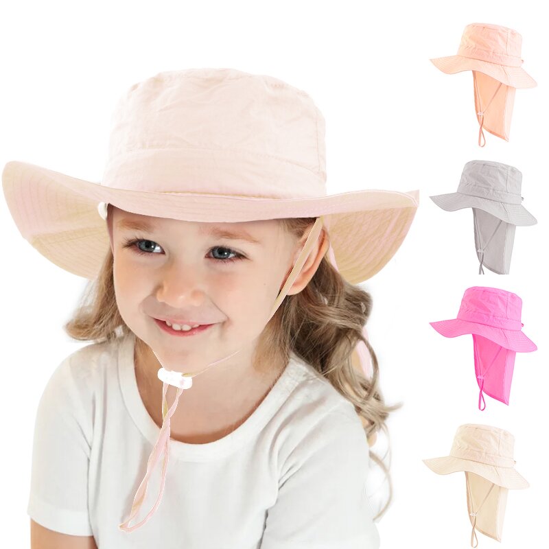 Kids Bucket Hats Supplier - High Quality Wholesale Wide Brim with String
