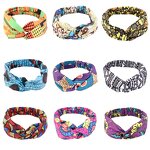 Headband Manufacturer - New Style African Printed Stretch Cotton Salon Make up