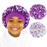 Hair Bonnets Factory - New Arrival Cartoon Pattern Kids Wide Band Sleep