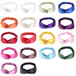 Satin Headbands Supplier - Private Color Twist Turban Headwrap Make up