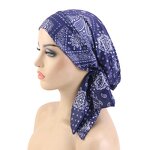 Chemo Hats Manufacturer - New Arrival Women's Stretchy Paisley Easy-to-Wear