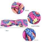 Headband Manufacturer - New Style African Printed Stretch Cotton Salon Make up