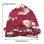 Head Wrap Supplier - Luxury Ethnic Bohemia Floral Printing Handmade Braid