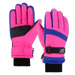 Winter Gloves Supplier - Kid's Boys Girl Fleece Non Slip Riding Hiking Ski