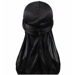 Durag Supplier - Wrinkle Free Unisex Designer Silk Head Scarf Silky