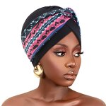 Headwraps Manufacturer - Bohemian Style Scarf Muslim Hijab Head Covering