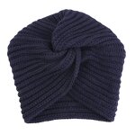 Knit Cap Manufacturer - Solid Color Plain Knitted Full Acrylic Thicker Warm