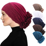Headscarf Cap Manufacturer - European-American Style Summer Polyester Lace Trim