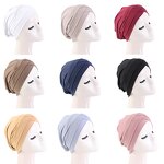 Headscarf Supplier - Wholesale Custom Logo Women Stretchy Polyester Turban