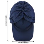 Bandana Hat Supplier - Unisex Plain Color Visor Pre Fitted Outdoor Sun