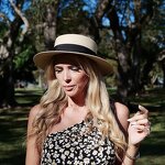 Straw Boater Hat Manufacturer - Women Fedora Panama Style Flat Top Ribbon