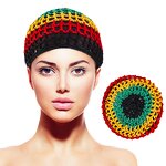 Hair Net Manufacturer - Jamaican Reggae Rasta Crochet Mesh Cap Knit Snood