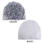 Head Wrap Supplier - Flower Turban Bandana Cancer Chemo Beanie Pleated