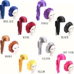 Durag Supplier - Wholesale Cheap Couples Bonnet and Dorag Set Solid