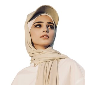 Muslim Scarf Hat Supplier - Muslim Jersey Hijab Women Beach Blocks UV Rays