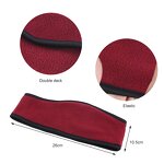 Headband Manufacturer - Multi-color Men Women Polar Fleece Double Keep Warm