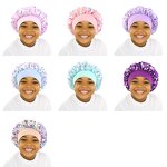 Hair Bonnets Factory - New Arrival Cartoon Pattern Kids Wide Band Sleep