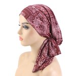 Chemo Hats Manufacturer - New Arrival Women's Stretchy Paisley Easy-to-Wear